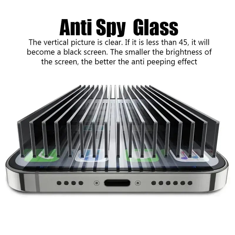 ProGuard Privacy Screen Protector for iPhone 16 – Ultimate 9H Anti-Spy Glass — product view 2