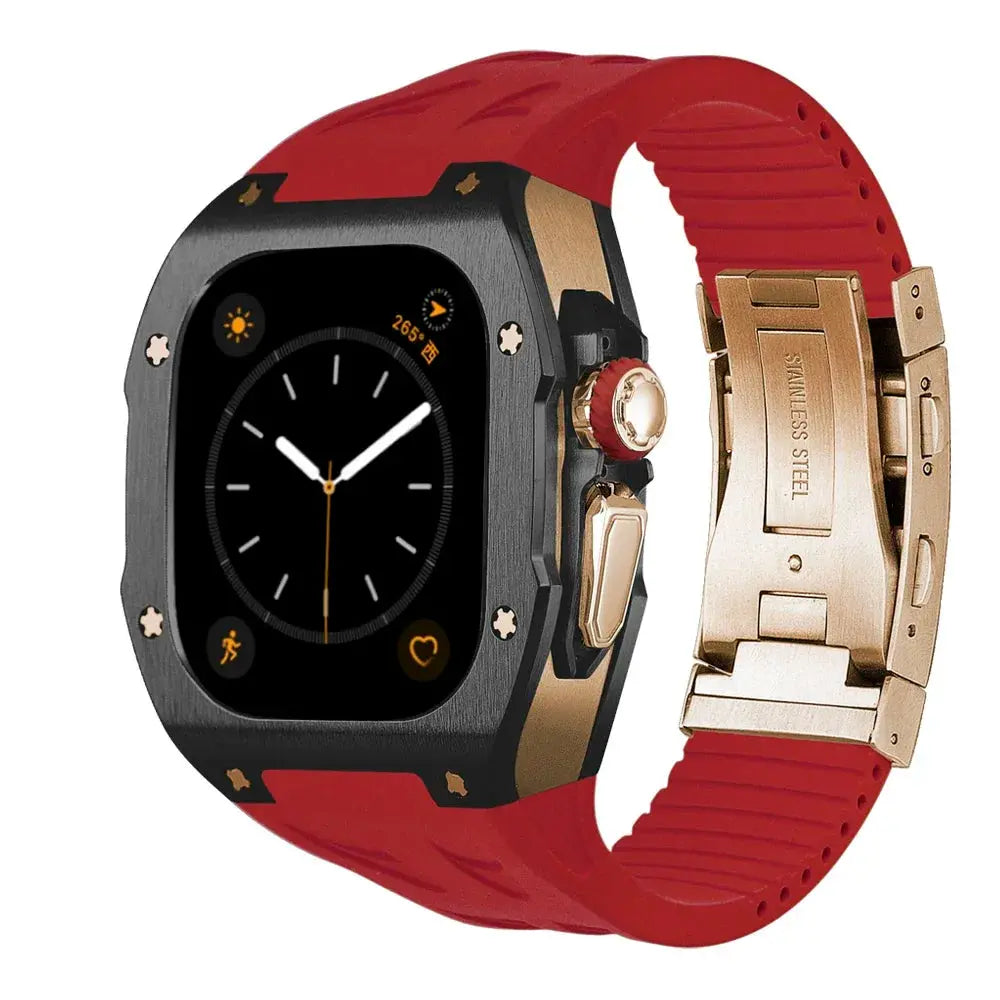 TitanCarbon Luxury Modification Kit for Apple Watch Ultra 2/1 - Avontic