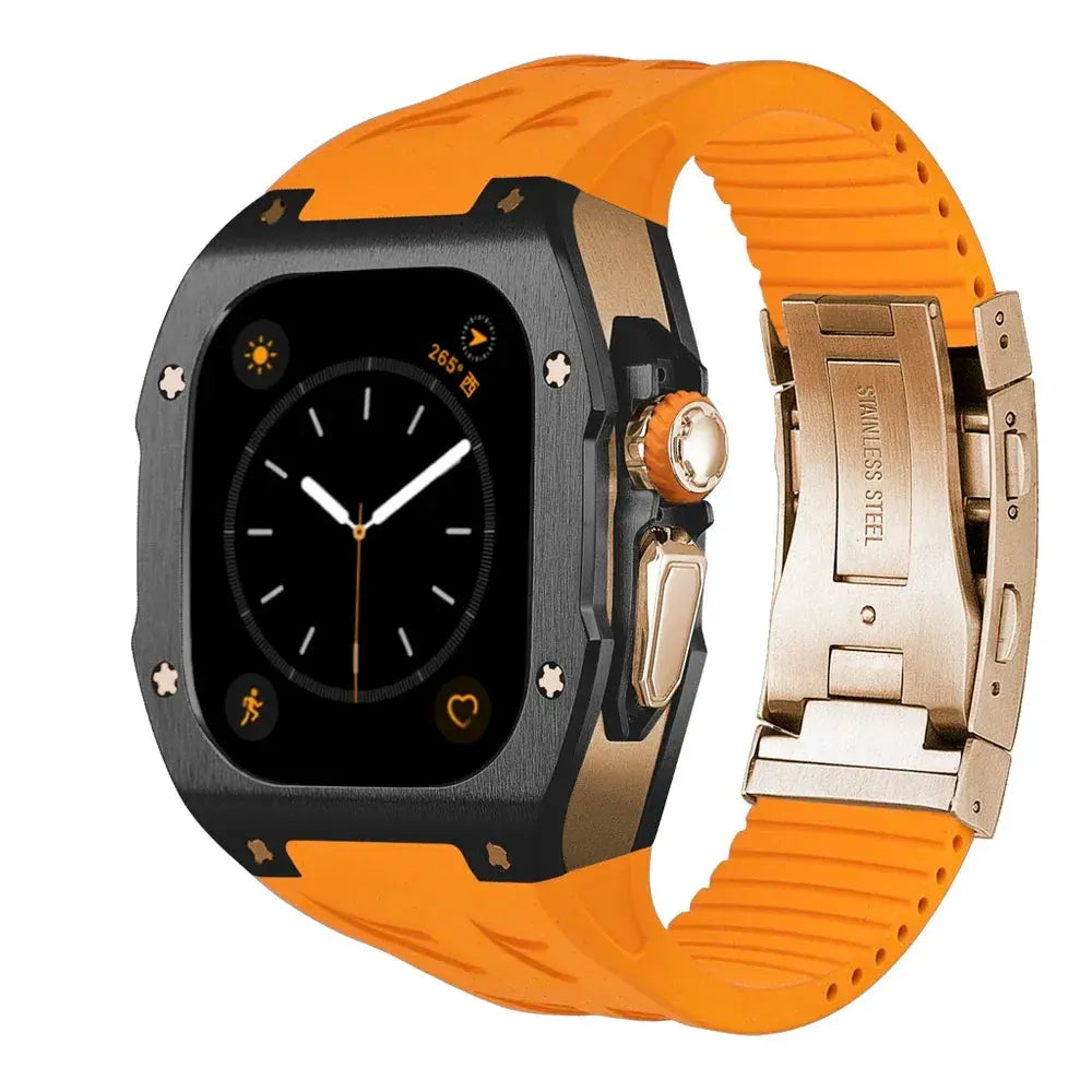 TitanCarbon Luxury Modification Kit for Apple Watch Ultra 2/1 - Avontic