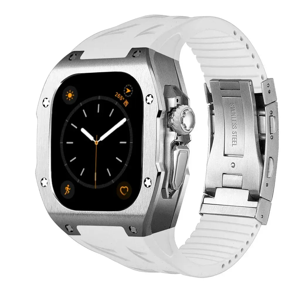 TitanCarbon Luxury Modification Kit for Apple Watch Ultra 2/1 - Avontic