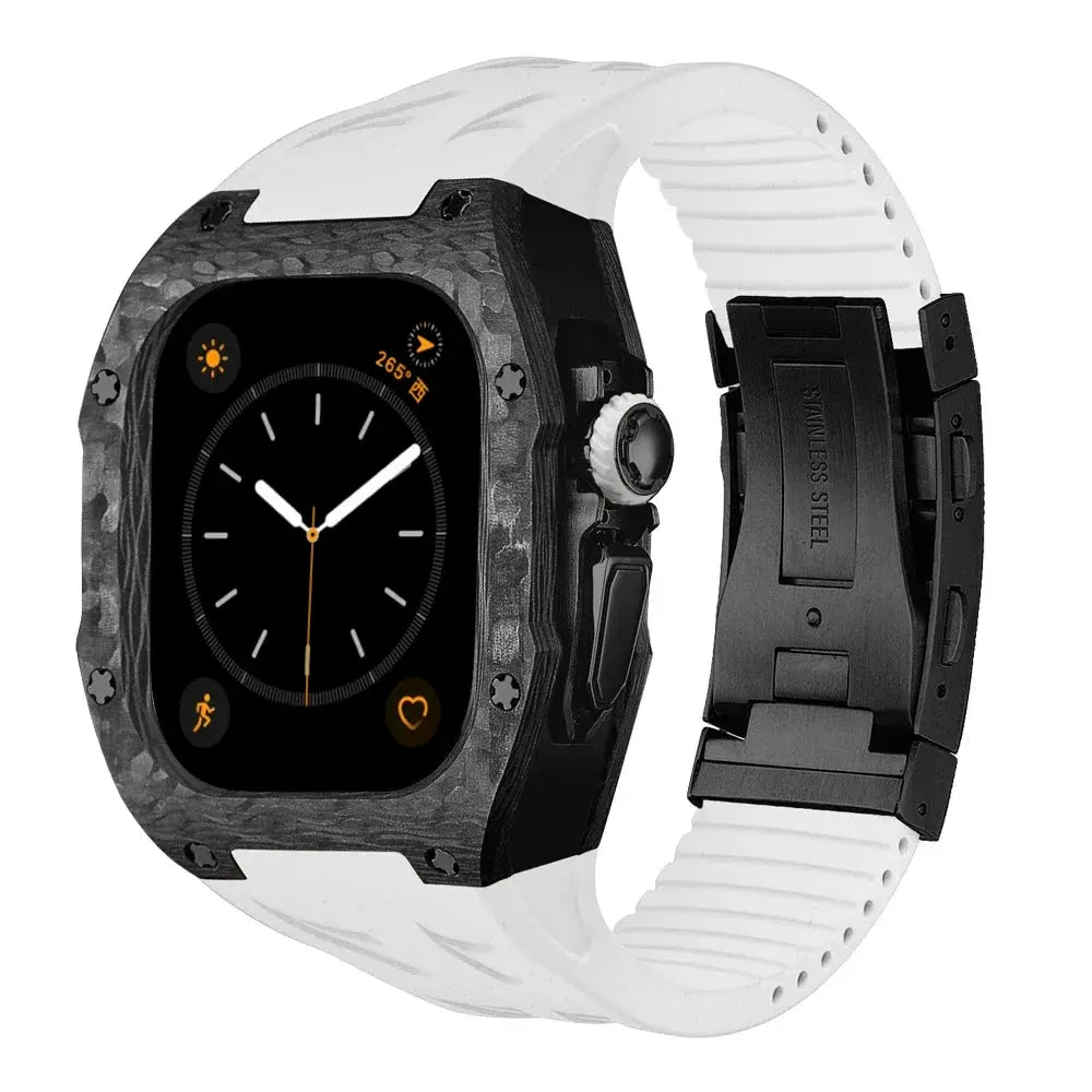 TitanCarbon Luxury Modification Kit for Apple Watch Ultra 2/1 - Avontic