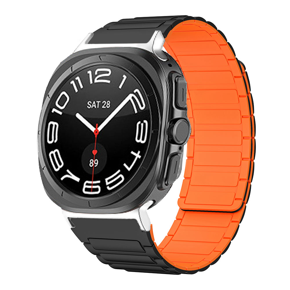 FlexGuard Premium Silicone Magnetic Band for Galaxy Watch Ultra & Ultra 2 (2026)