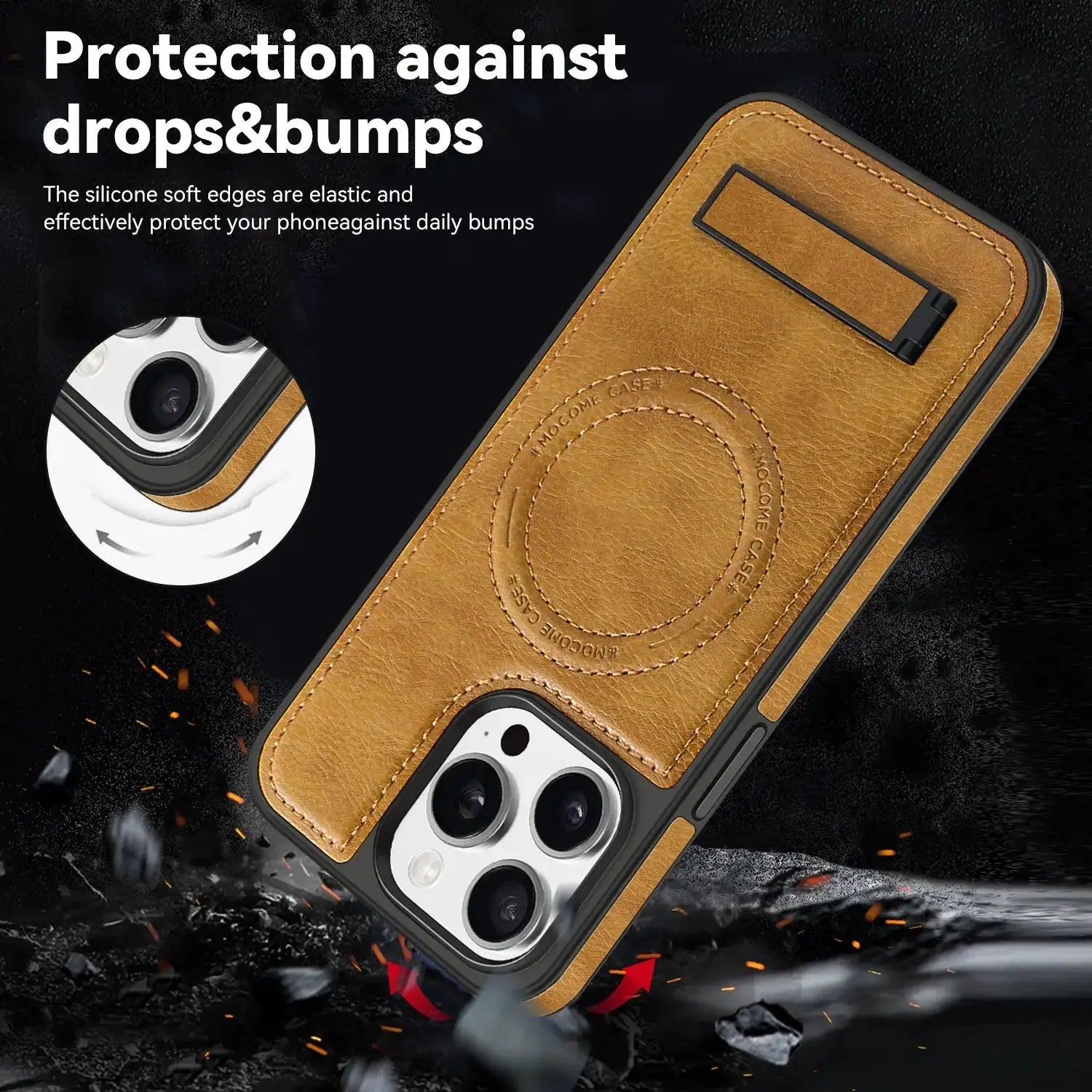 MagnoShield Pro Stand Case for iPhone - Elite Defense Series — product view 9