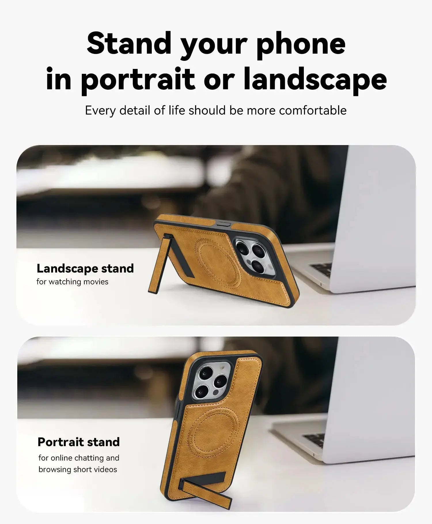 MagnoShield Pro Stand Case for iPhone - Elite Defense Series — product view 11