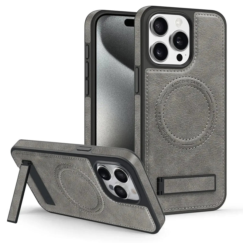 MagnoShield Pro Stand Case for iPhone - Elite Defense Series - Avontic