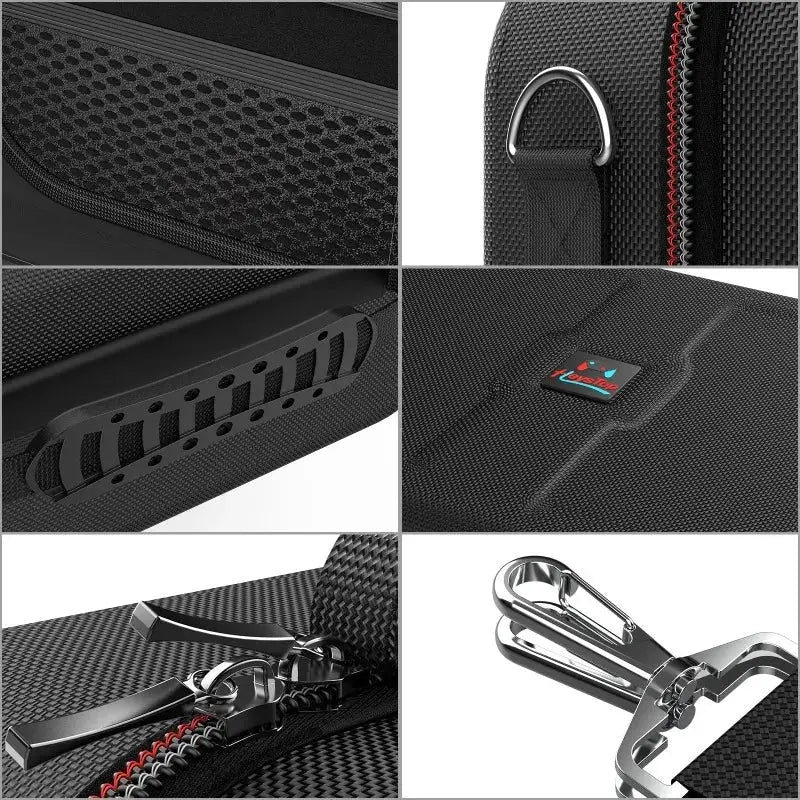 12-in-1 oversized handbag suitable for Nintendo Switch, equipped with screen tempered film handle and other accessories Avontic