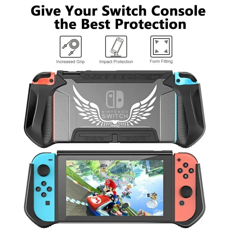 12-in-1 oversized handbag suitable for Nintendo Switch, equipped with screen tempered film handle and other accessories Avontic