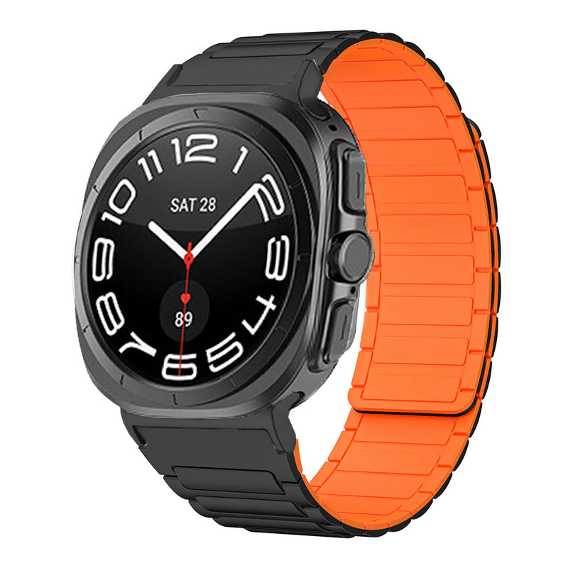 FlexGuard Premium Silicone Magnetic Band for Galaxy Watch Ultra & Ultra 2 (2026)