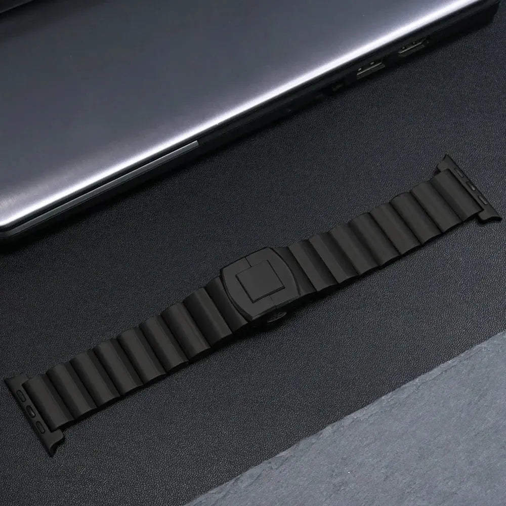 Titanium Elite Band for Apple Watch Ultra – Grade 2 Titanium with Stainless Steel Buckle — product view 6