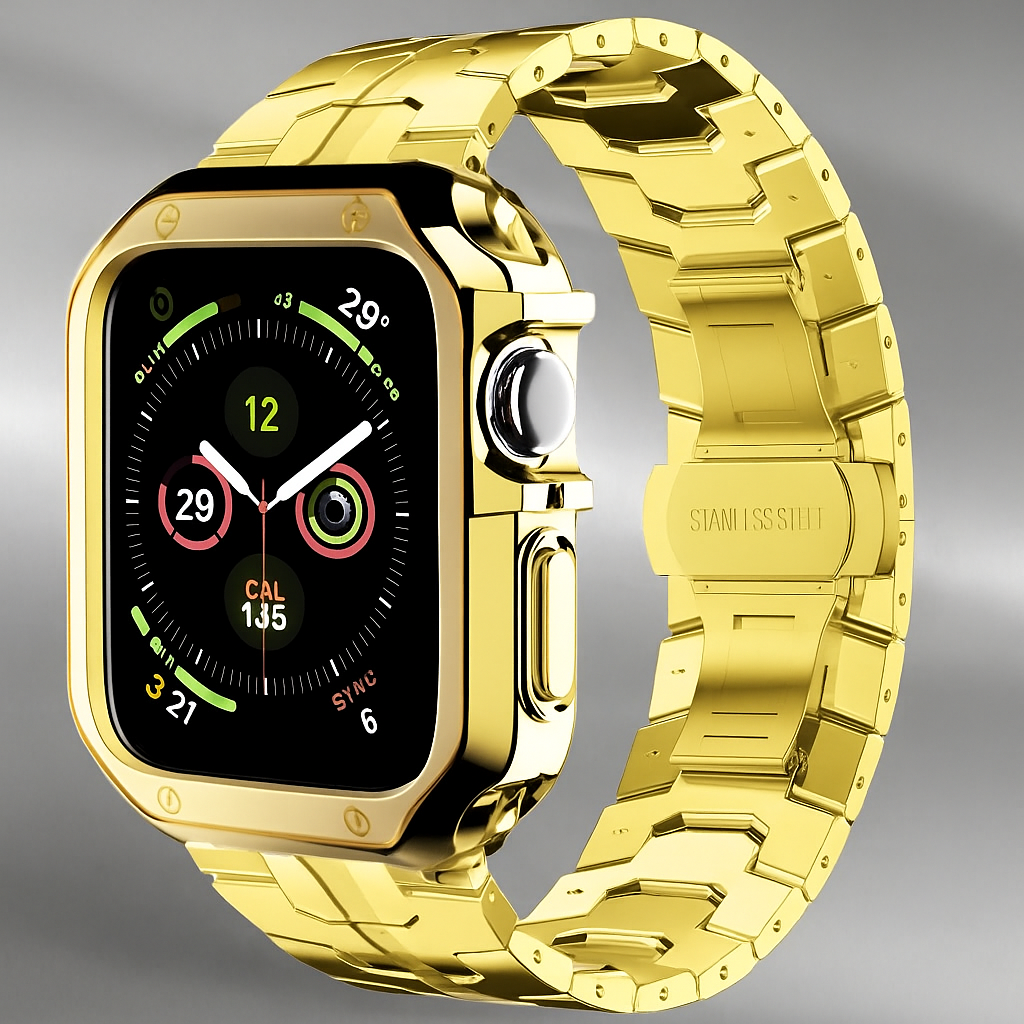 TitaniumGuard Ascend Series – Titanium Band & Protective Case for Apple Watch Ultra & Series 11/10/9/8/7