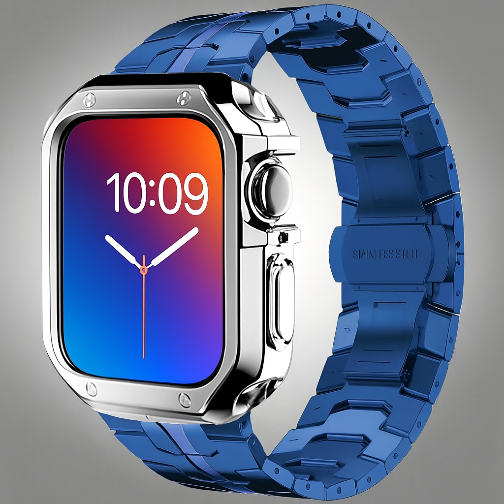 TitaniumGuard™ Ascend Series – Titanium Band & Protective Case for Apple Watch Ultra & Series 11/10/9/8/7