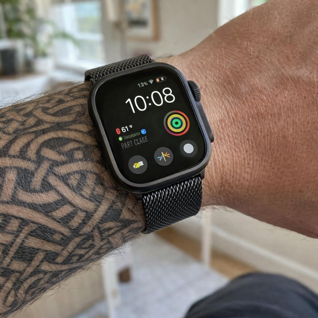 Apex Precision Mesh Magnetic Band for Apple Watch Series 12 (42/46mm) & Ultra 4 (49mm)