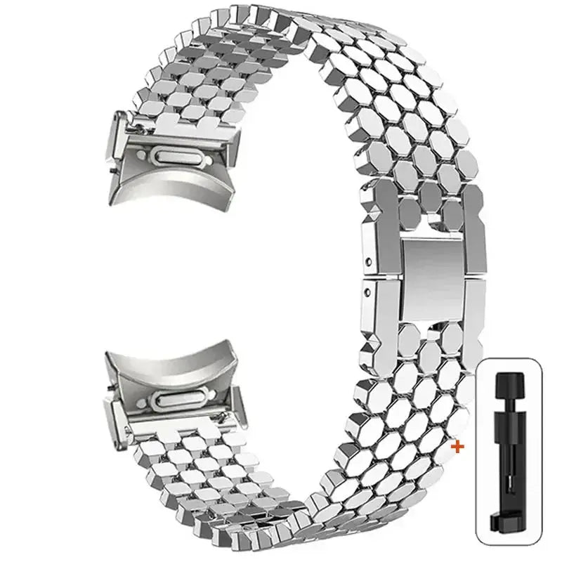 SnapFlex Stainless Steel Quick Fit Band for Samsung Galaxy Watch — product view 3