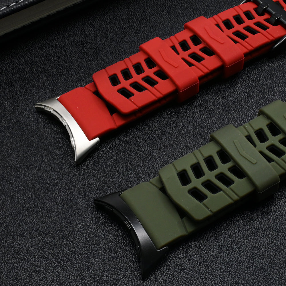 Premium Silicone Sport Band for Google Pixel Watch 3 & 4 (45mm) – No Gaps Quick Fit