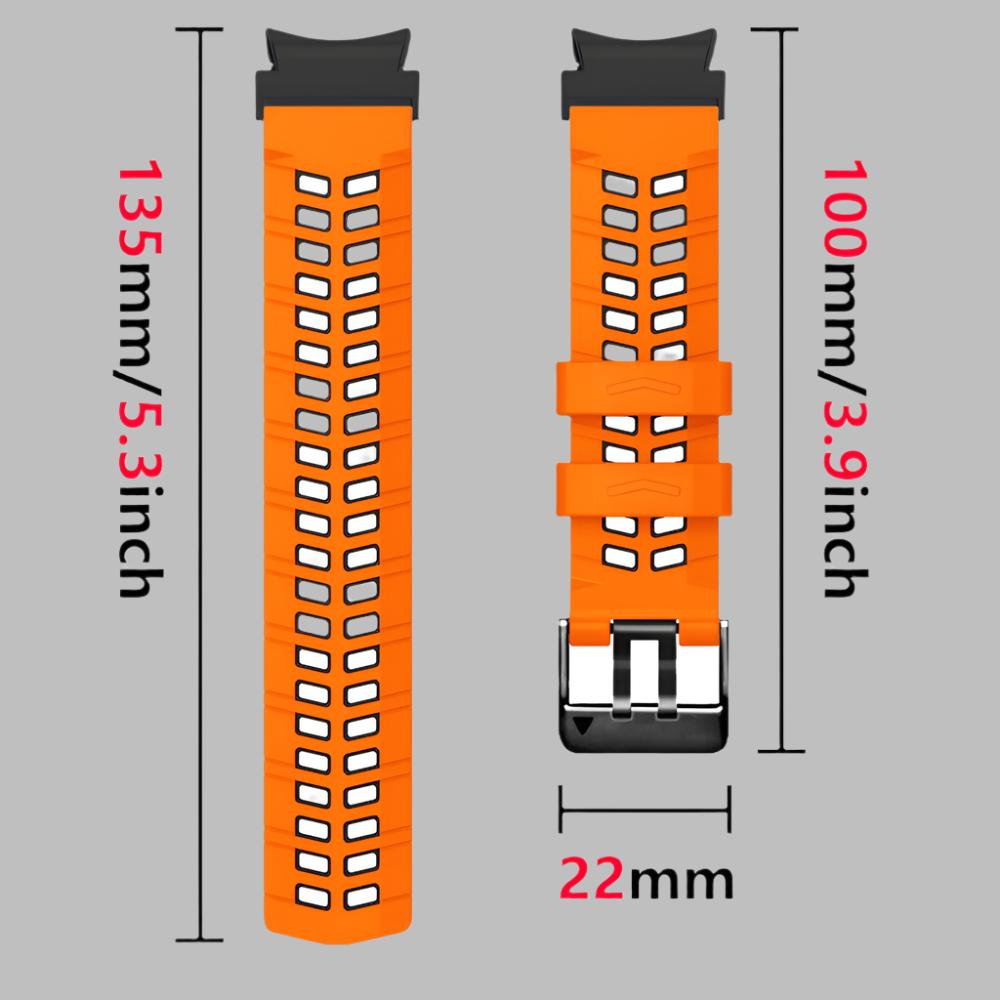 PrecisionFit Silicone Sport Band for Samsung Galaxy Watch Ultra 47mm (2024/2025)