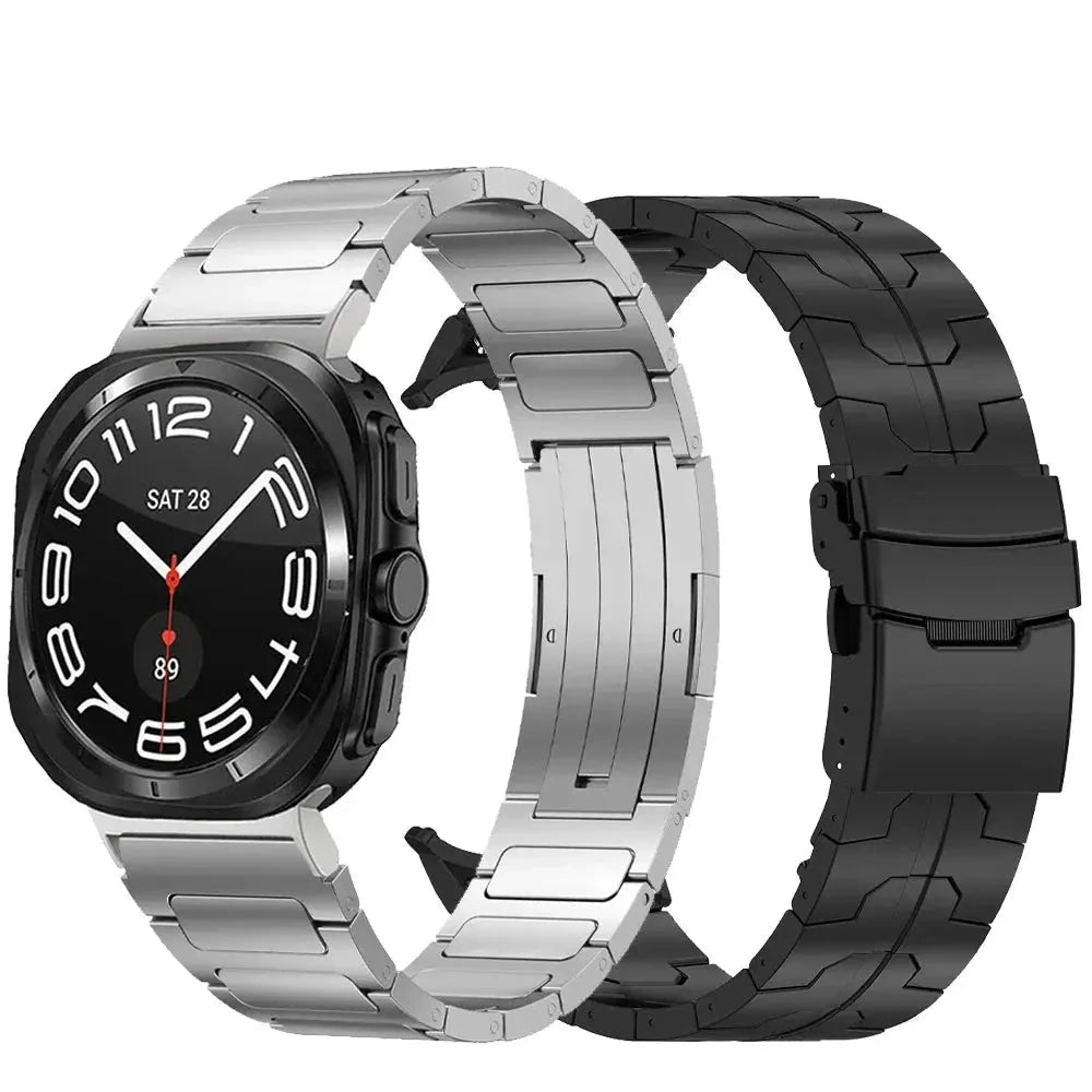 2-Pack Pure Titanium Watch Bands for Galaxy Watch Ultra & Ultra 2 (2026) — product view 3