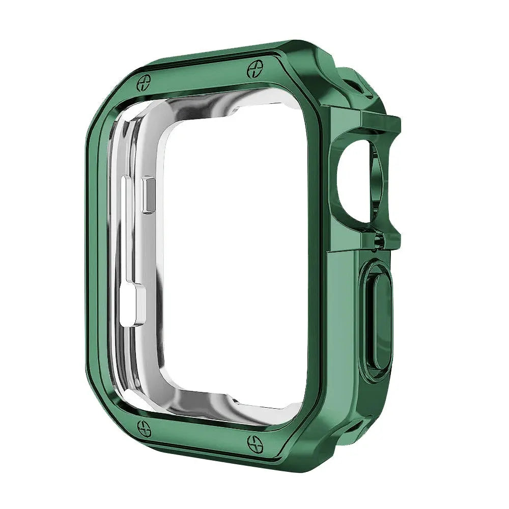 For apple watch 7 band + case 45mm 41mm Stainless steel bracelet for iwatch se apple watch 6/5/4/3 44mm 40mm 42mm 38mm band case Avontic