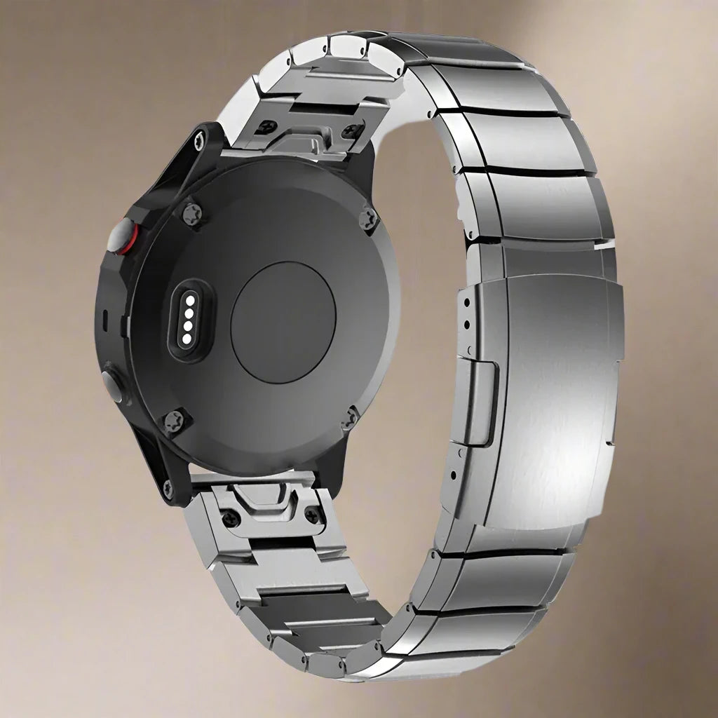 TitanFlex Elite Titanium Band for Garmin Watch 26mm 22mm — product view 2
