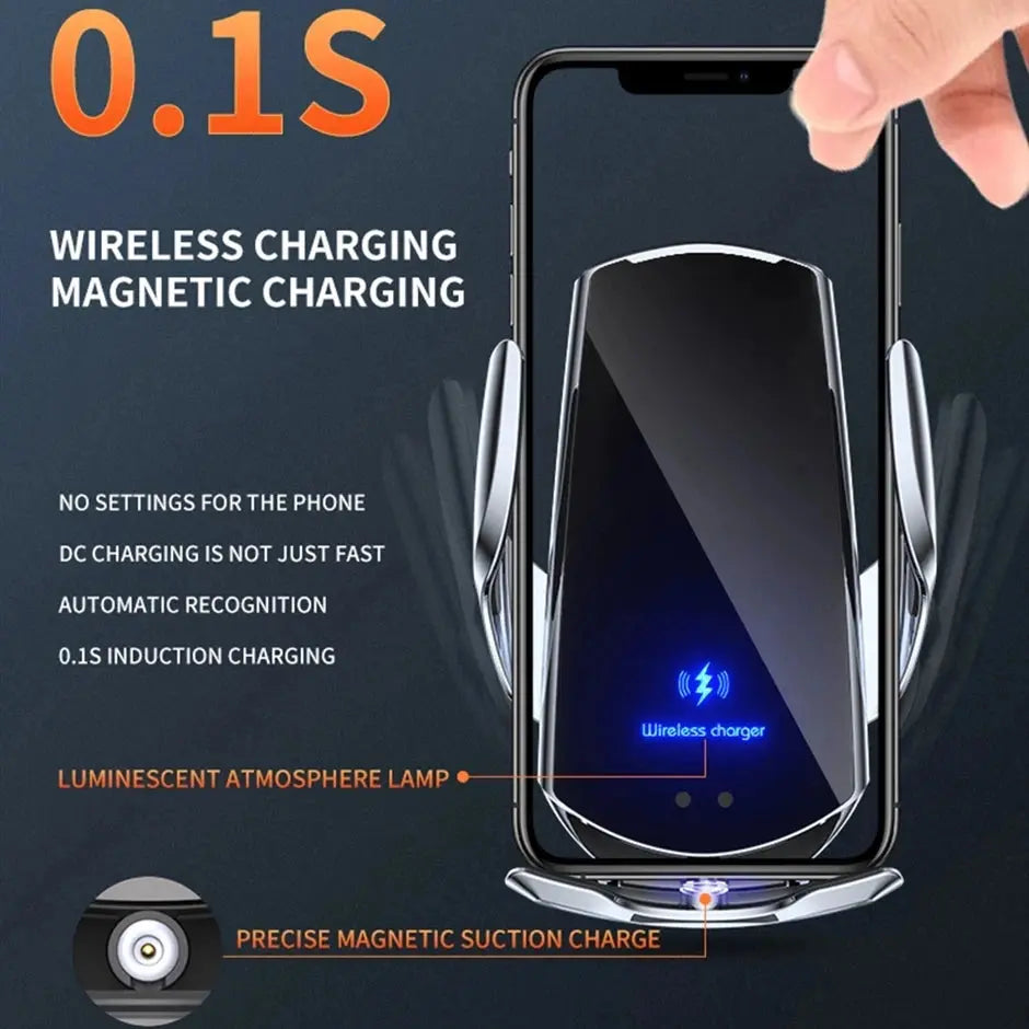 Avontic MagCharge Pro - Dual Mode Car Wireless Charger — product view 2