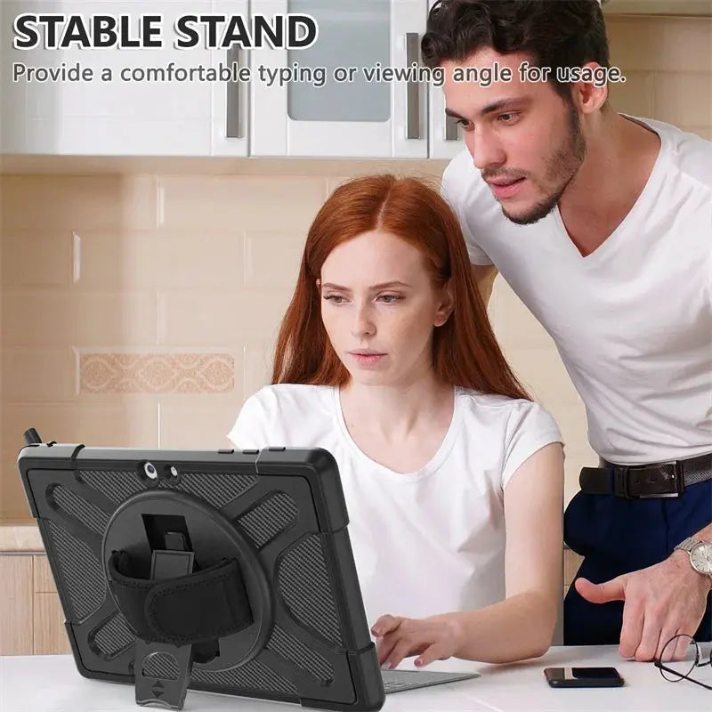 360 Rotating Shockproof Laptop Cover for Microsoft Surface Go 4 3 2 1 10.5" Pro 9 8 13" 7 6 5 4 12.3 inch Case Funda Capa Coque Avontic