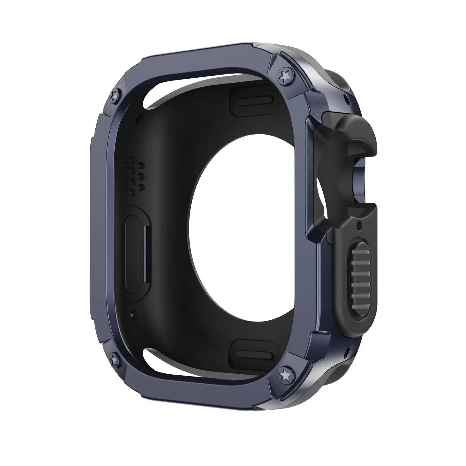 2 in 1 Case for Apple Watch Series 8/7/SE/6/5/4 Ultra 41mm 45mm 40mm 44mm 49mm TPU + PC Shockproof Protector Bumper for iwatch Avontic