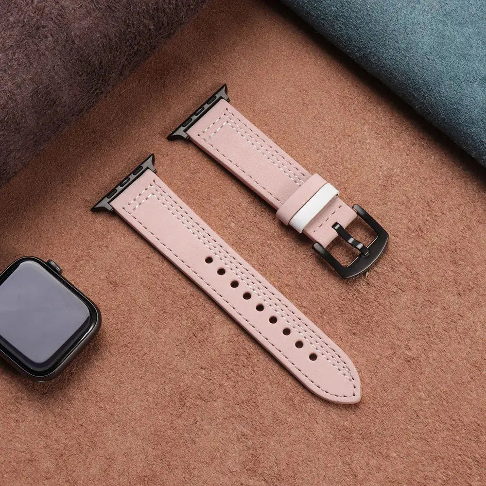 LuxeLeather FitBand for Apple Watch Series 12 (42/46mm) & Ultra 4 (49mm) — product view 16