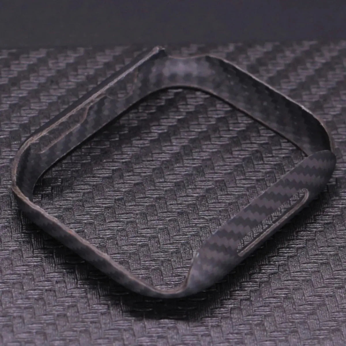 46MM 42MM Kevlar Carbon Fibre Thin Watch Case For Apple Watch 10 Aramid Fiber Protective Cover Avontic