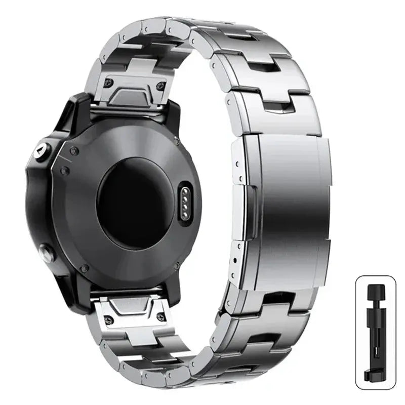 UltraTech Titanium Band for Garmin Watch 22mm 26mm — product view 3