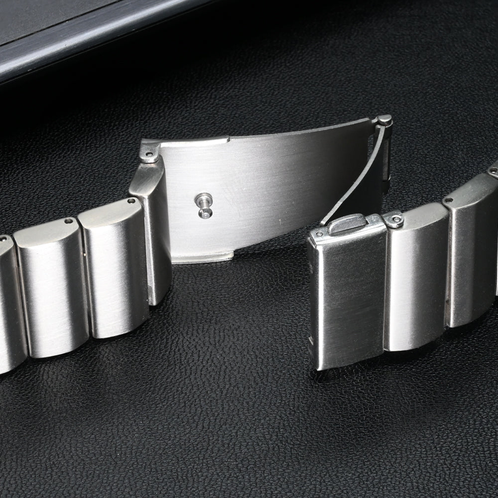 TitanGuard Pure Titanium Link Band for Google Pixel Watch 3 & 4 (45mm)