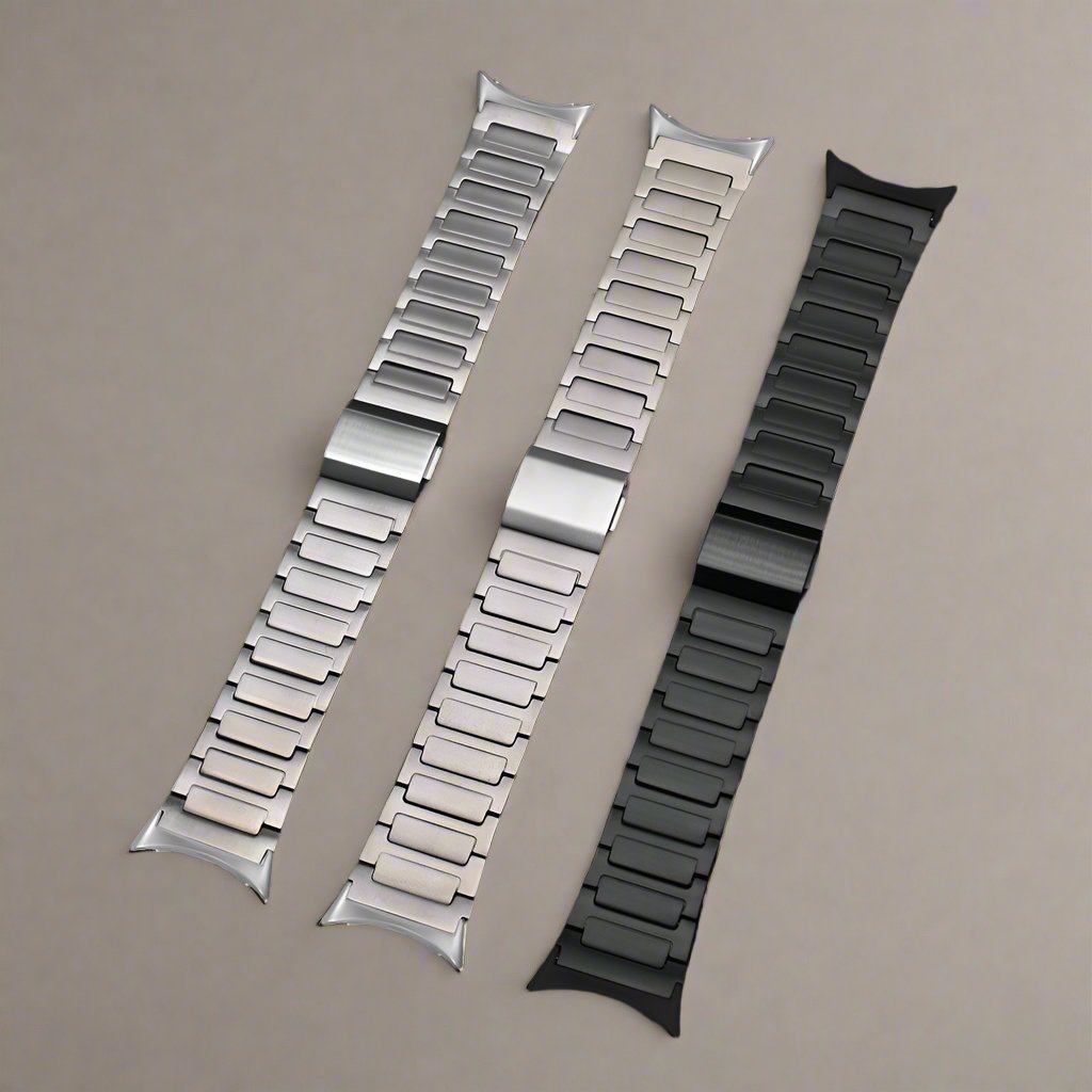 TitanLink™ Luxury Band for Google Pixel Watch 3 & 4 (45mm) – Grade 5 Titanium