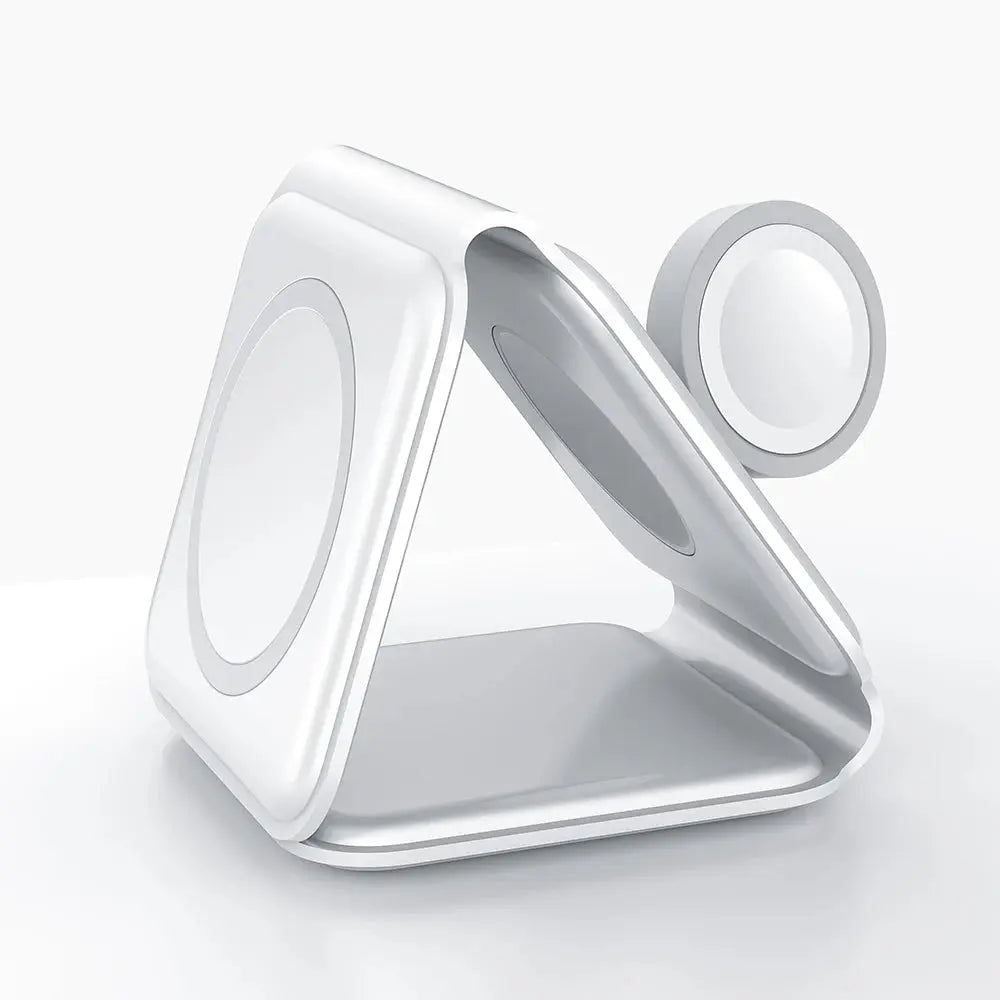 PinnacleCharge Pro 3-in-1 Foldable Wireless Charging Station - Pinnacle Luxuries