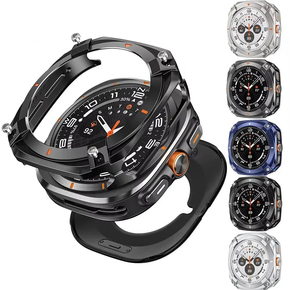 Aluminium Alloy Metal Bumper for Samsung Galaxy Ultra Watch 7 Ultra 47mm Protective Case Cover for Samsung Galaxy Watch Ultra Avontic