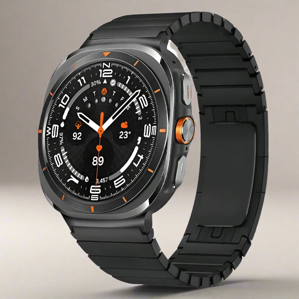 Elite Stainless Steel Bracelet Band for Galaxy Watch Ultra & Ultra 2 (2026) — product view 1