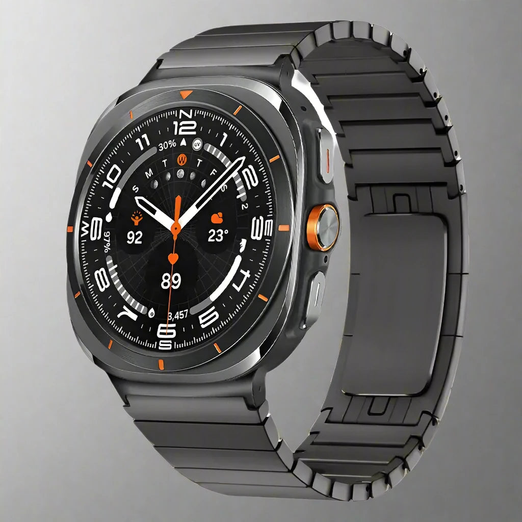 Elite Stainless Steel Bracelet Band for Galaxy Watch Ultra & Ultra 2 (2026) — product view 3