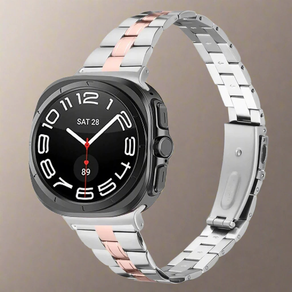 Business Metal Bracelet for Samsung Galaxy Watch 7Ultra 47mm No Gaps Luxury Band For GALAXY Watch7 ULTRA 47MM Watchband Pinnacle Luxuries