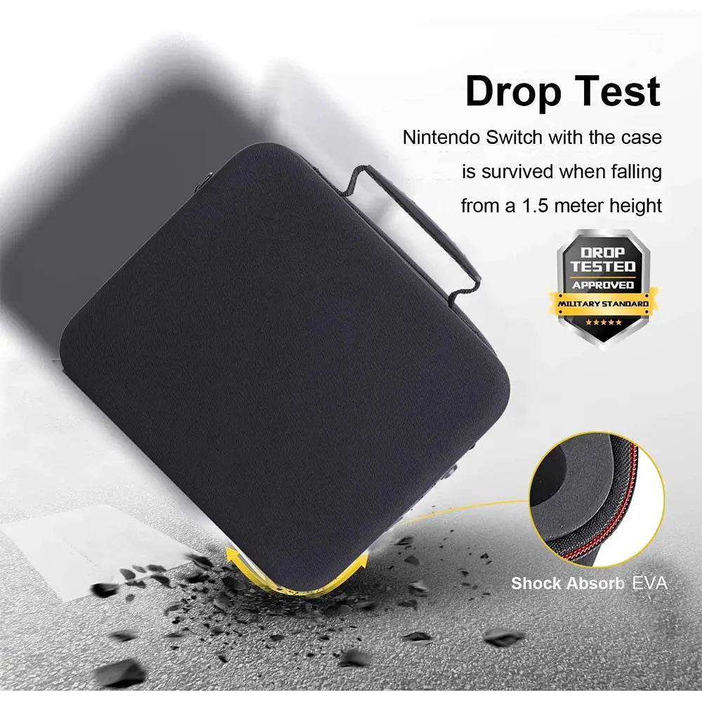 Carrying Storage Case Card Slot Large Capacity Pouch Protective Bag for Nintend Nitendo Nintendo Switch oled Game Accessories Avontic