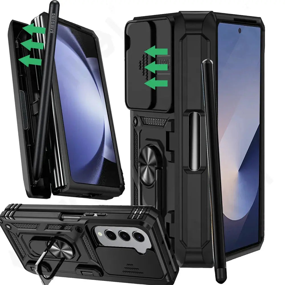 Case For Samsung Galaxy Z Fold 7 6 5 Military-Grade Protection Phone Slide Camera Cover Avontic