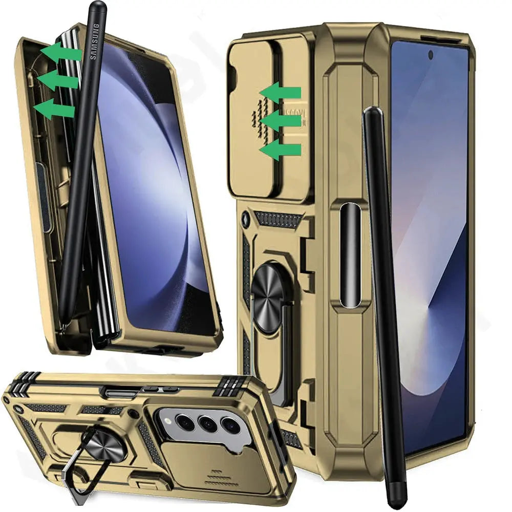 Case For Samsung Galaxy Z Fold 7 6 5 Military-Grade Protection Phone Slide Camera Cover Avontic