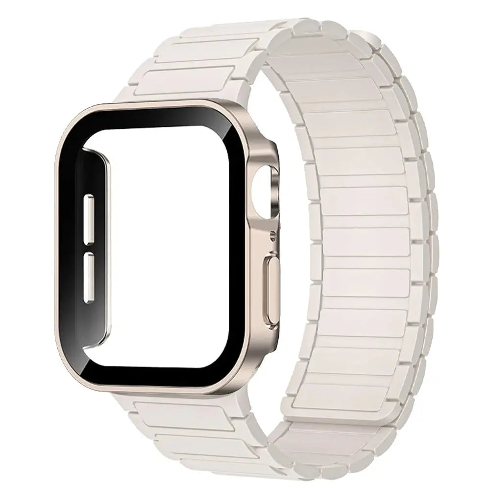 MagnaFlex Pro Magnetic Loop Band & Tempered Glass Case — product view 8