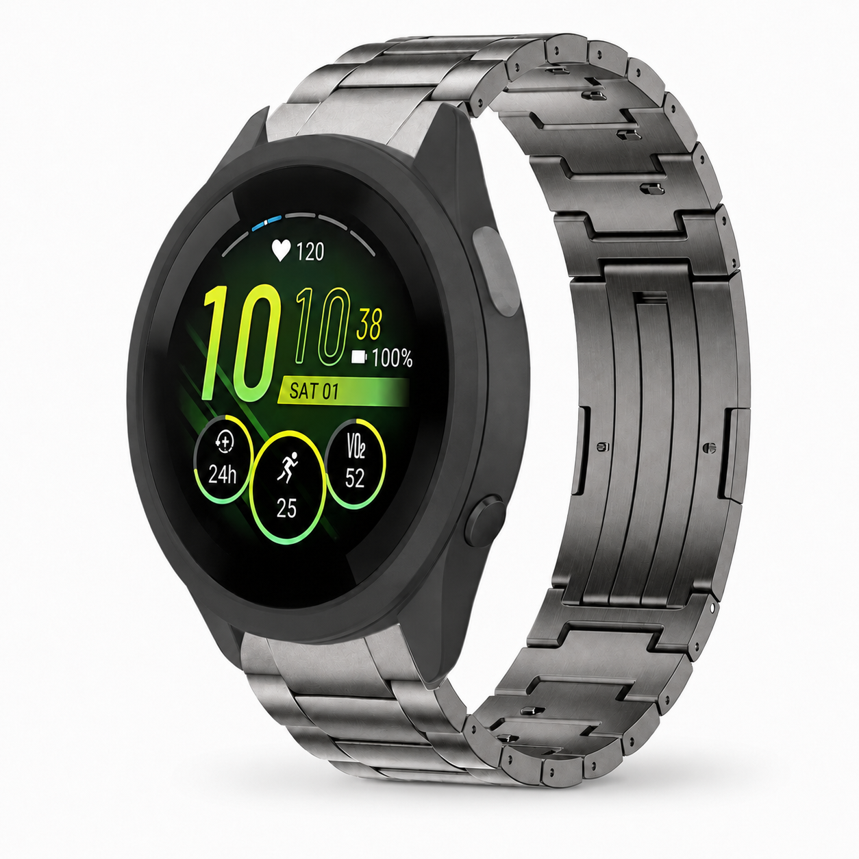 Avontic TitanForge Pro Titanium Quick-Release Band for Garmin Watches – 20mm & 22mm — product view 6