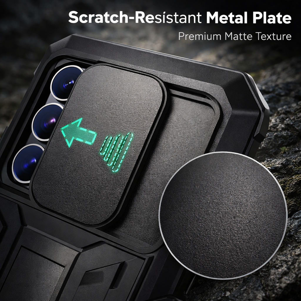 Avontic Case for Samsung Galaxy S26 Ultra Metal 360 Heavy Duty Case with Kickstand – Full Body Shockproof Armor Cover