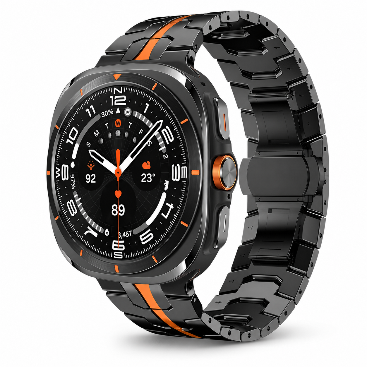 TitaniumLuxe Apex Band For Samsung Galaxy Watch Ultra & Ultra 2 (2026)