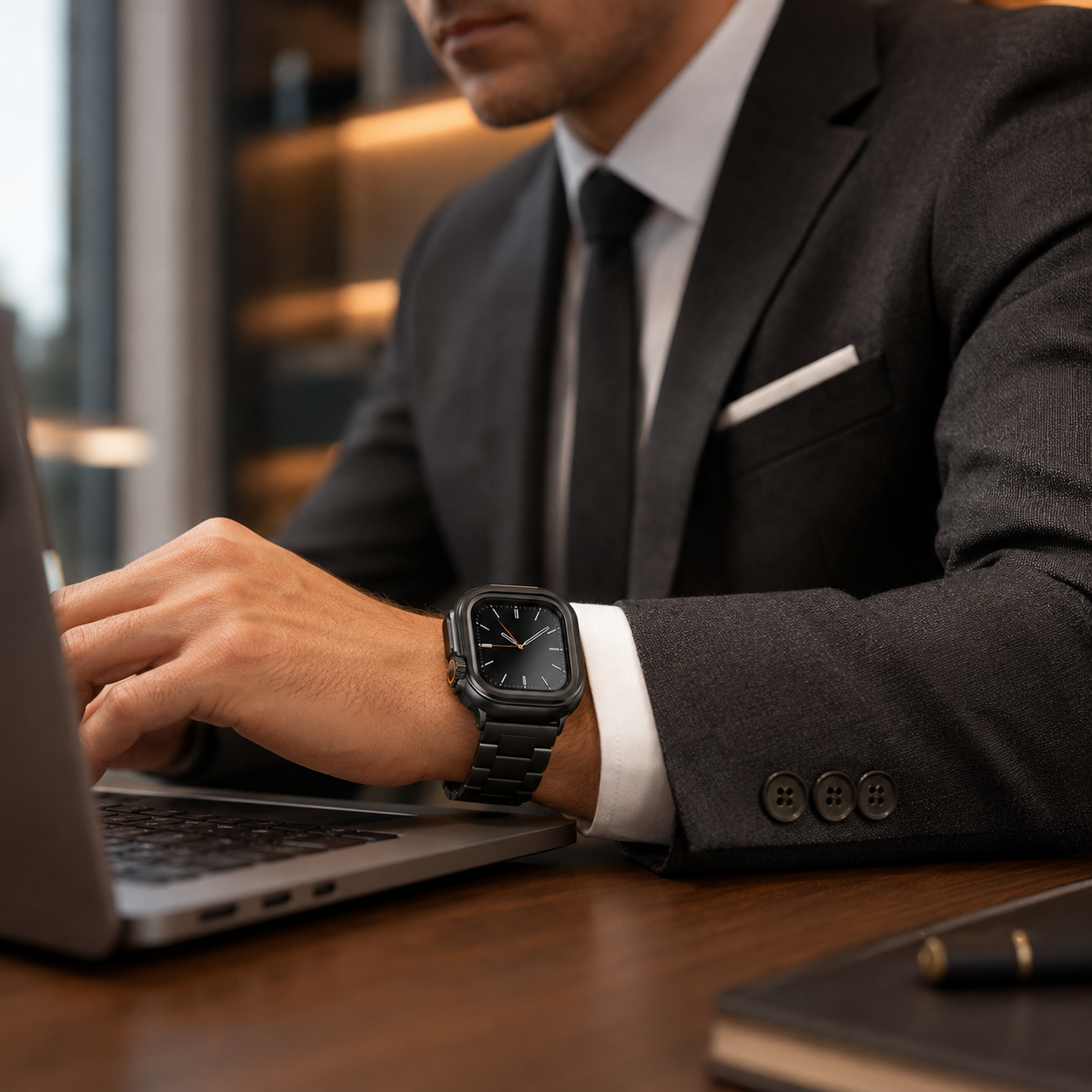TitaniumGuard 360° Protective Case – Full Cover for Apple Watch Series 11/10 (42mm & 46mm) — product view 7