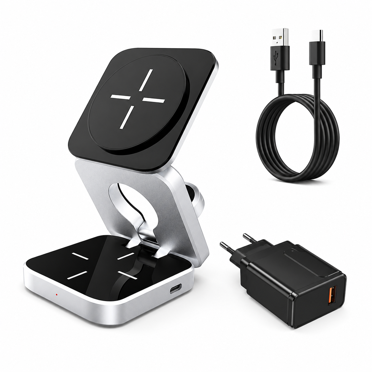 AvonticCharge Foldable Trio Wireless Charging Station