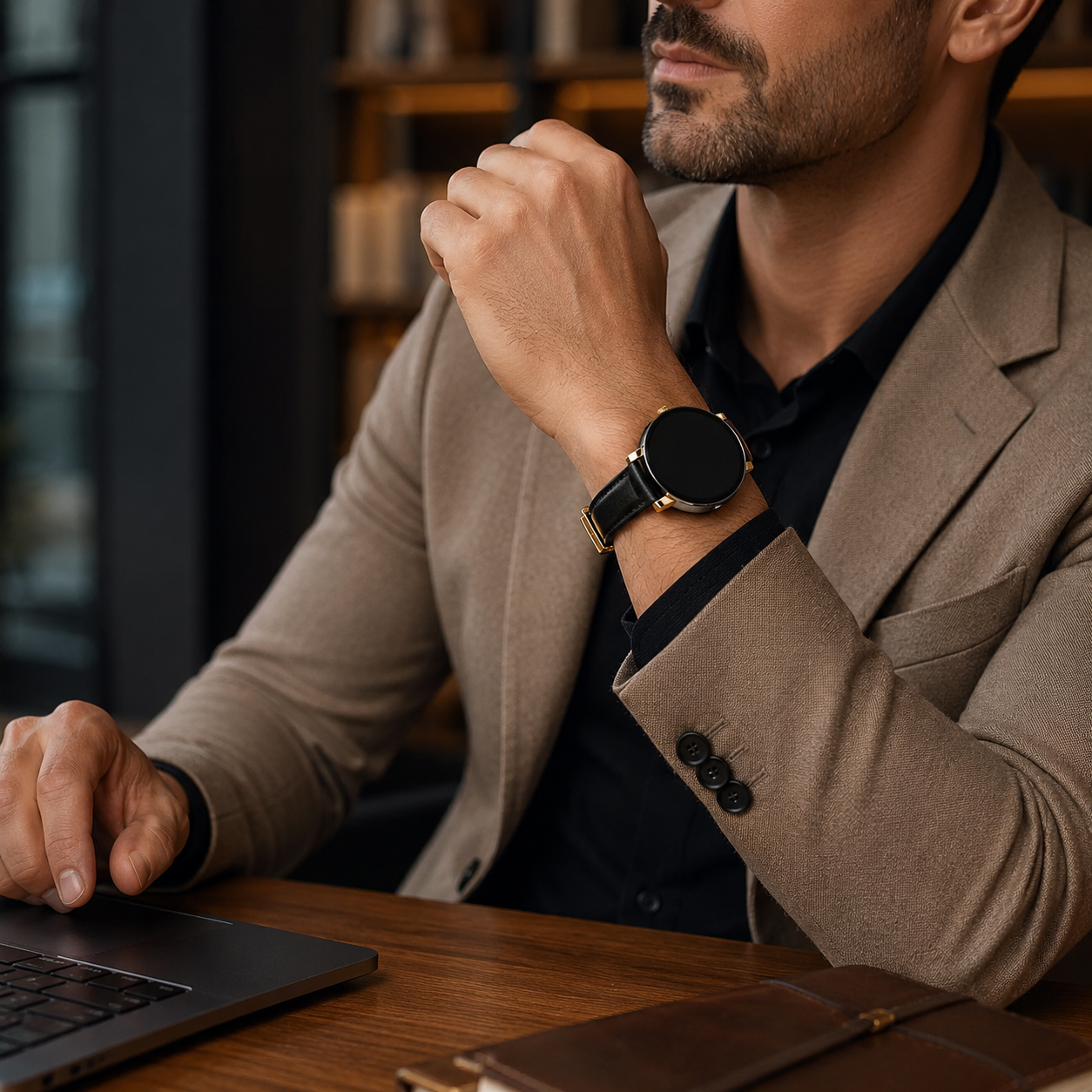 LuxeLeather Genuine Calfskin Watchband