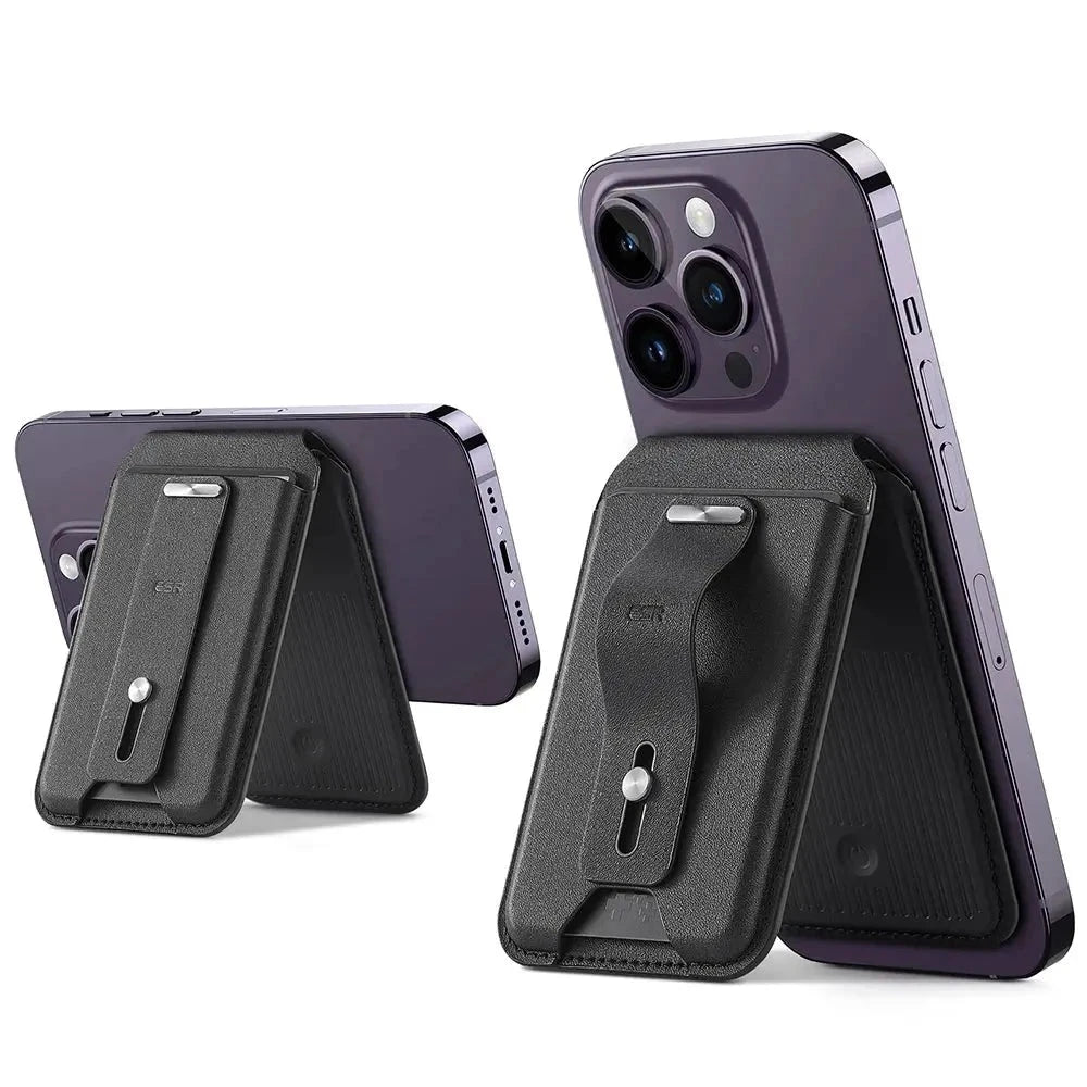 MagniLeather FlexWallet Magnetic Wallet Case for iPhone 12 13 14 15 — product view 3