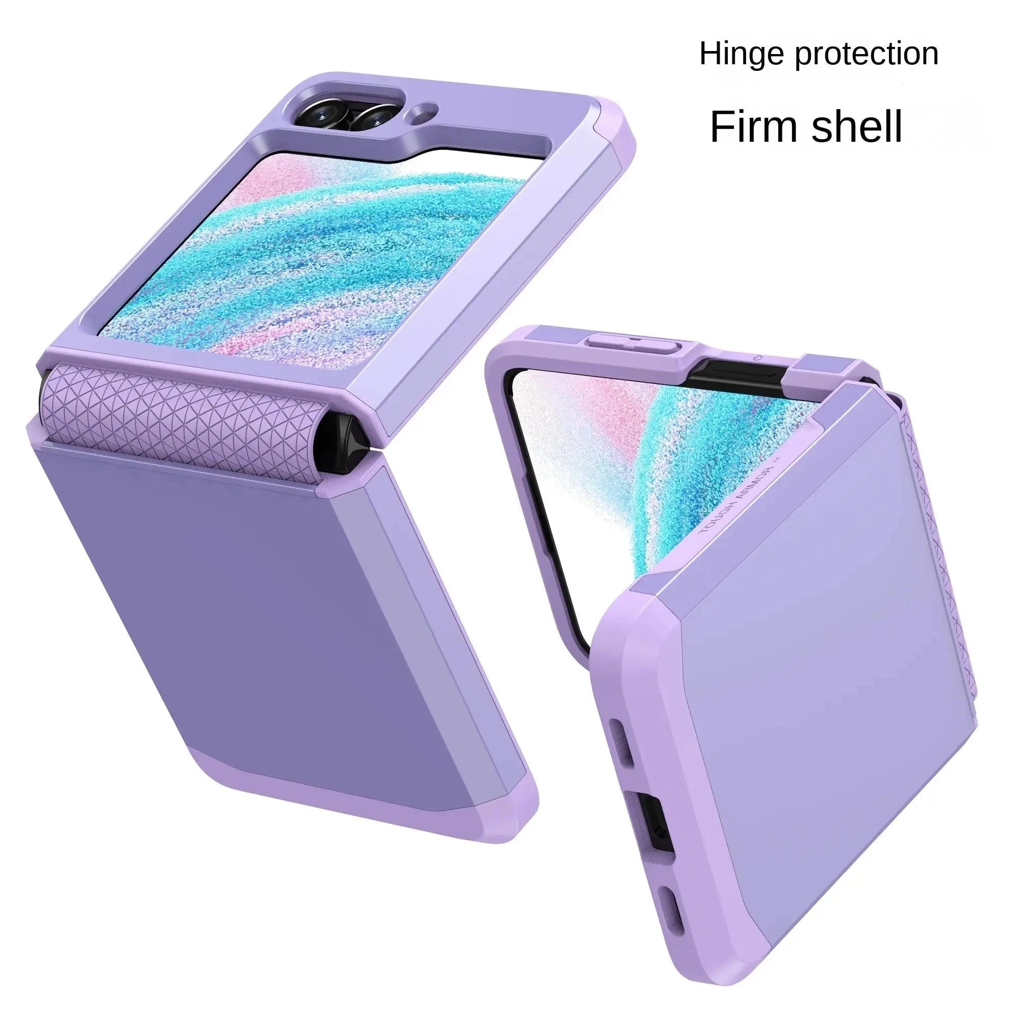 Electroplated Armor Hinge Case for Samsung Galaxy Z Flip 6 — product view 10