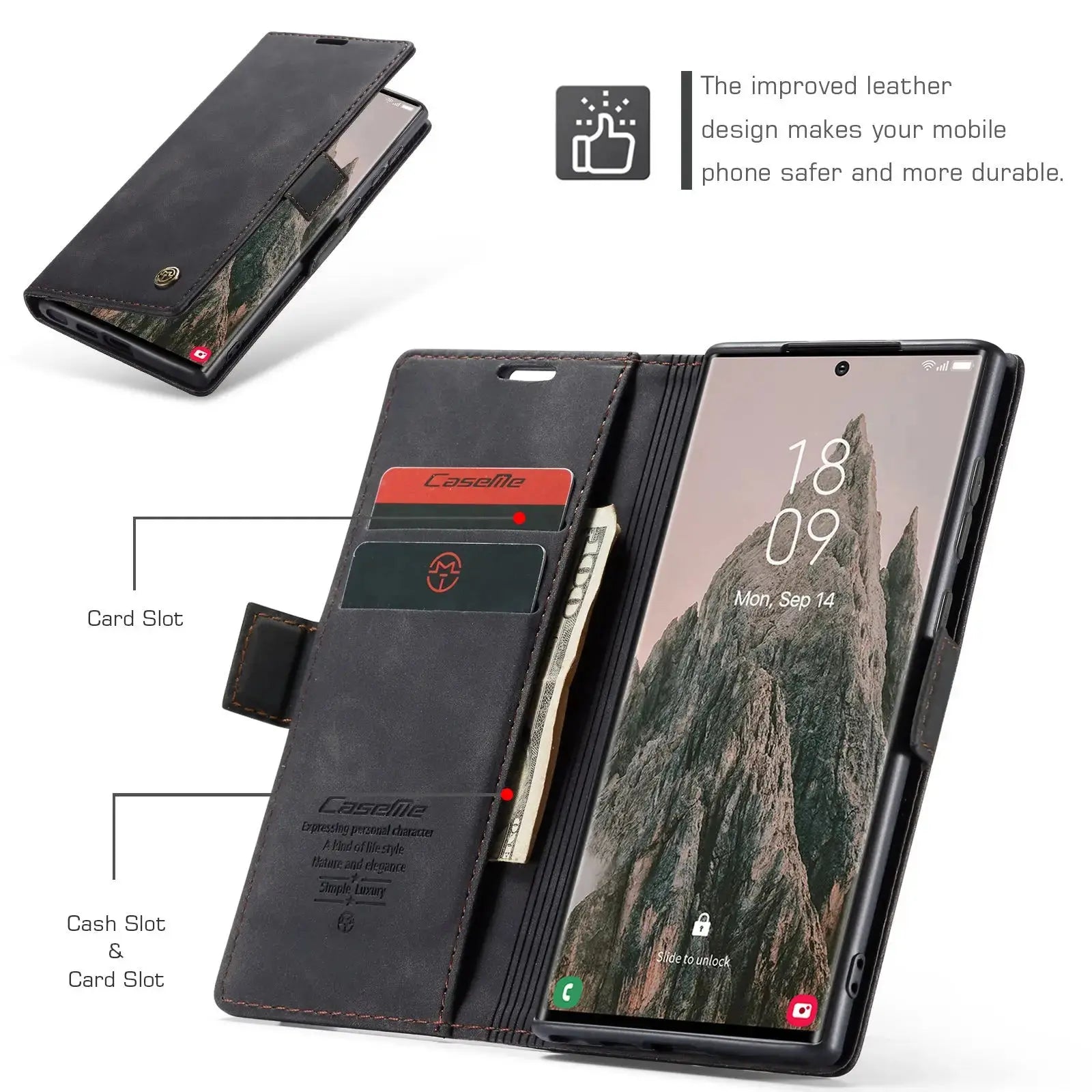 AvonticPocket PrestigeShell Case For Samsung Galaxy S24 | S24 Plus | S24 Ultra — product view 2