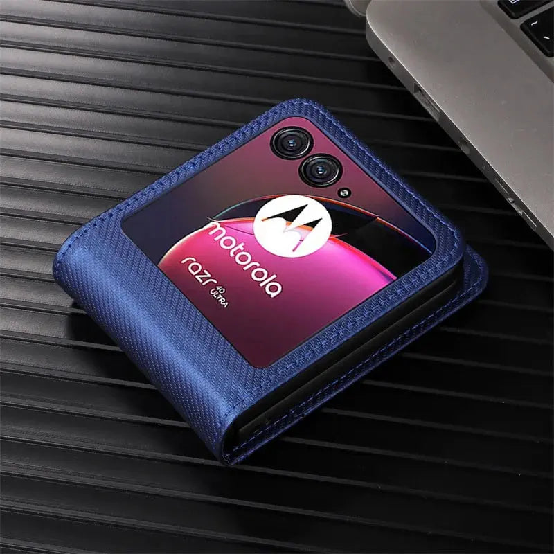 CarbonFlex WalletGuard Case For Motorola Razr 40 Ultra - Avontic