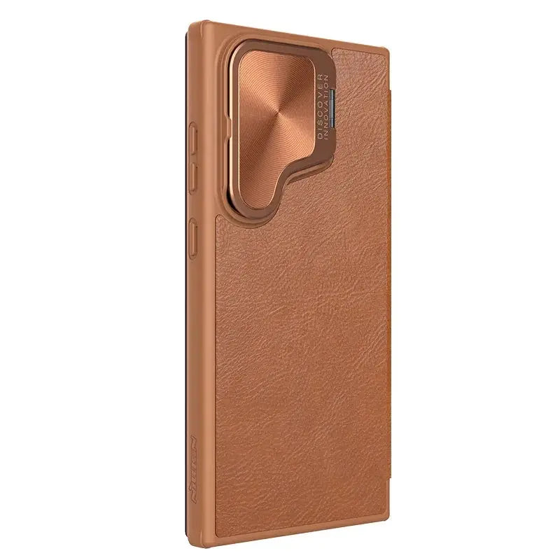 LeatherCraft Deluxe Wallet Case with Kickstand for Samsung Galaxy S24 Series — product view 2